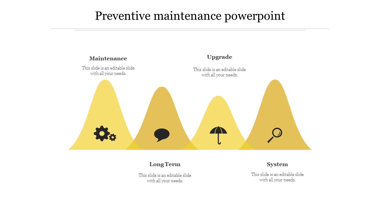 preventive maintenance powerpoint-4-Yellow